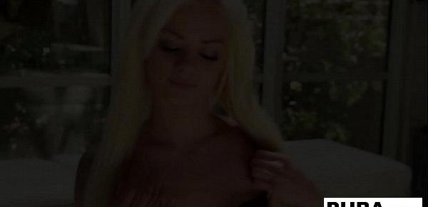  Petite cutie Elsa Jean takes some British cock and load